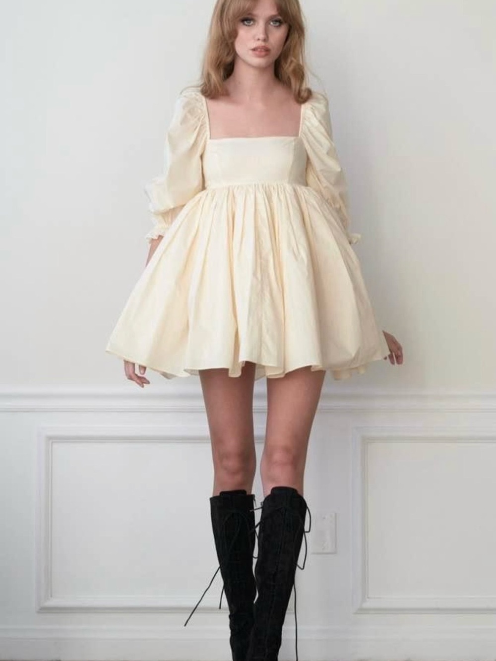 Selkie The Lamb Cottage Puff Dress